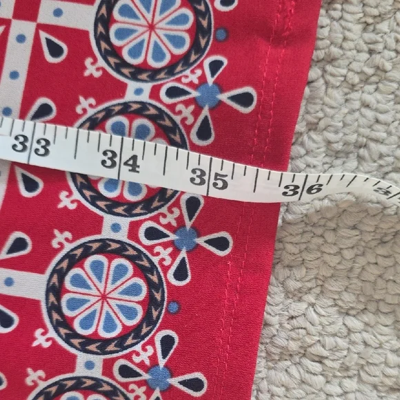 Max Studio Patterned Dress Stretch Size Small - Picture 6 of 6